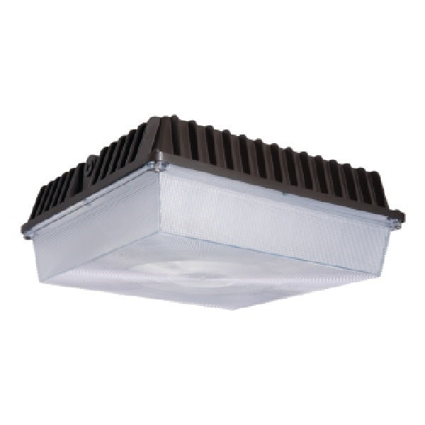 Lumark CLCSLED-55-SM-UNV-BPC 56W Low Profile Canopy Parking Garage Light, Surface Mount, 120-277V, 70 CRI, 4000K70 CRI, Button Photocontrol