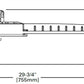 Lumark LAS100P-T5 LED Area Light, Pole Mount Arm, 1,000W HID Equivalent, Type V Distribution, 120-277V, Bronze
