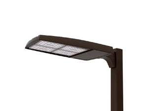 Lumark PRV-XL-PA3B-740-U-T3-SA-BZ Prevail Discrete LED Area Light, 3 Panels, 950mA, 70 CRI, 4000K, 120-277V, Type III Distribution, Standard Arm, Bronze