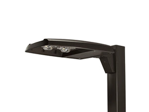 Lumark PRV-C25-730-D-UNV-T4-SA-BZ Prevail LED Area Light, 2 LEDs, 13100 Lumens, 70 CRI, 3000K, 0-10V Dimming, 120-277V, Type IV Distribution, QM Standard Mounting, Bronze