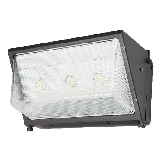Lumark WPLLED-125-GL-UNV 122W Glass LED Wallpack, 120-277V, 4000K