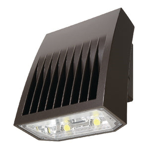 Lumark XTOR12B 102W Crosstour MAXX LED Wallpack, Full Cutoff, 5000K, Carbon Bronze