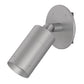 Lumiere 1003-A2-RCS-RW-LED3090-F-CS-L1-UNV-RSM 10W Lanterra 1003 Accent and Flood LED, 2 Heads, Outdoor, Standard-Recessed Lens Hood, 3000K Color Temperature, Flood Optic, City Silver Finish, 120-277V, Round Surface Mount