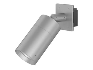 Lumiere 1004-A1-RCS-RW-LED2790-F-BZ-L1-UNV-WIS 10W Lanterra Accent and Flood LED, 1 Head, Outdoor, Standard-Recessed Lens Hood, 2700K Color Temperature, 90 CRI, Flood Optic, Bronze Finish, 120-277V, Wall Integral Driver Plate