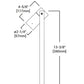 Lumiere 206-50MR16-12-BZ 50W Cambria Landscape Light, One Lamp Head, Halogen MR16, GU5.3 Base , 12V, Bronze