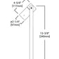 Lumiere 206-50MR16-12-BK 50W Cambria Landscape Light, One Lamp Head, Halogen MR16, GU5.3 Base , 12V, Bronze