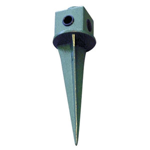 Lumiere GS08 1-7/8" x 8 (48mm x 203mm) Black ABS Ground Spike