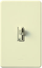 Lutron AY-103PNL-AL Ariadni 1000W Incandescent / Halogen 3-Way Preset Dimmer with Locator Light in Almond