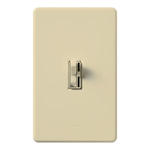 Lutron AY-10PH-IV Ariadni 1000W Incandescent / Halogen Single Pole Preset Dimmer in Ivory