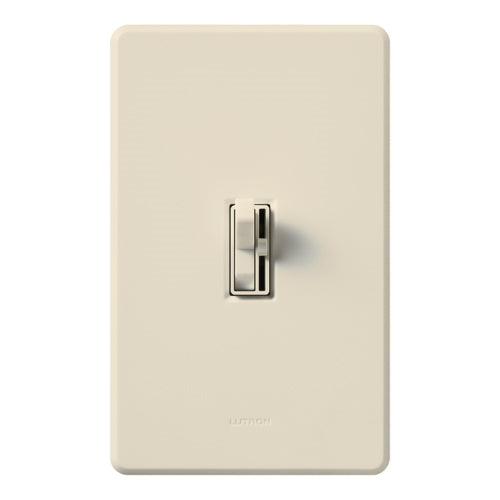 Lutron AY-603PGH-LA Ariadni 600W Incandescent / Halogen Single Pole / 3-Way Eco-Dimmer in Light Almond