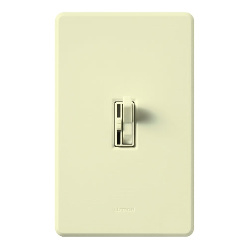 Lutron AYFSQ-FH-AL Ariadni 120V 1.5A Single Pole/3-Way 3-Speed Fan Control in Almond