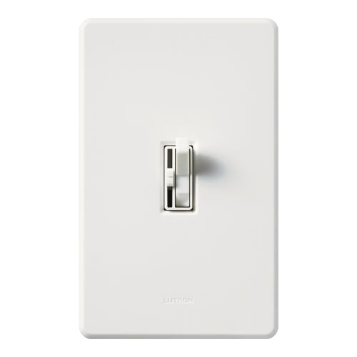 Lutron AYFSQ-FH-WH Ariadni 120V 1.5A Single Pole/3-Way 3-Speed Fan Control in White