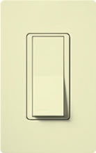 Lutron CA-3PSNL-AL Claro 15A 3-Way Switch with Locator Light in Almond