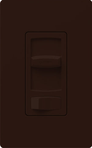 Lutron CT-103P-BR Skylark Contour 1000W Incandescent / Halogen 3-Way Preset Dimmer in Brown