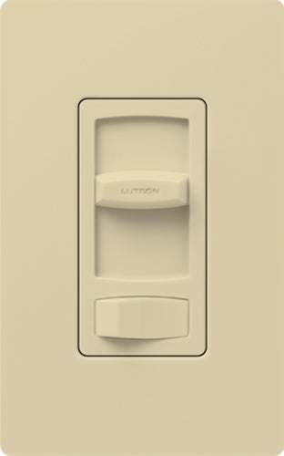 Lutron CT-103P-IV Skylark Contour 1000W Incandescent / Halogen 3-Way Preset Dimmer in Ivory