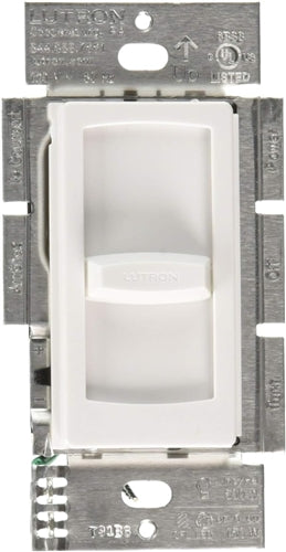 Lutron CTCL-150-BR Skylark Contour 150W Dimmable CFL or LED, 600W Incandescent/ Halogen Single Pole Dimmer in Brown