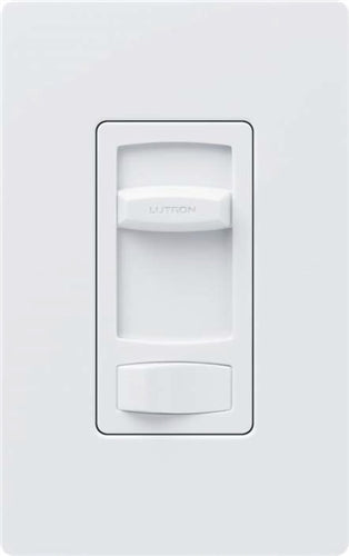 Lutron CTRP-253P-BL Skylark Contour 250W Dimmable LED or CFL, 500W Incandescent/Halogen, 500W ELVWith Halogen, Single Pole / 3-Way Reverse-Phase Dimmer in Black