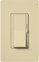 Lutron DV-103P-IV Diva 1000W Incandescent / Halogen 3-Way Dimmer in Ivory