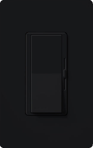Lutron DV-603PH-BL Diva 600W Incandescent / Halogen 3-Way Dimmer in Black