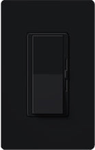 Lutron DVF-103P-BL Diva 120V / 8A Fluorescent 3-Wire / Hi-Lume LED Single Pole / 3-Way Dimmer in Black