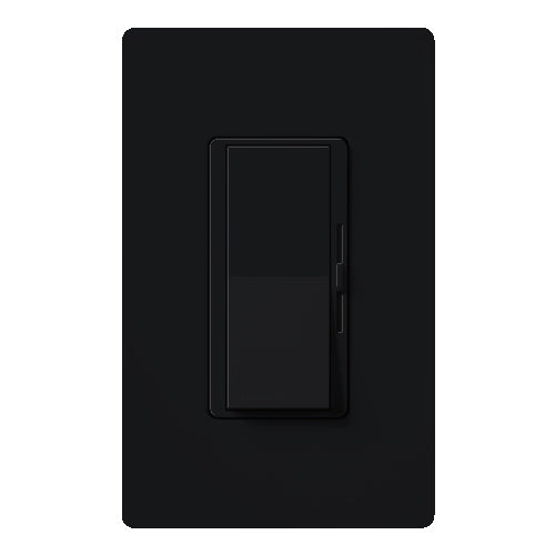 Lutron DVFSQ-F-HO-BL Diva 120V / 2.0A Single Pole / 3-Way Fan Control for Hunter Original Series Fan in Black