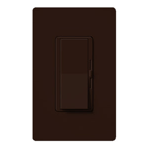 Lutron DVFSQ-LF-BR Diva 1.5 A Fan Speed ControlWith 1.0 A LED or CFL and 2.0 A Incandescent/Halogen Single Pole Switch in Bro