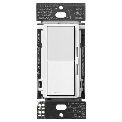 Lutron DVRF-5NE-WH Caseta Diva Smart ELV Dimmer inWhite
