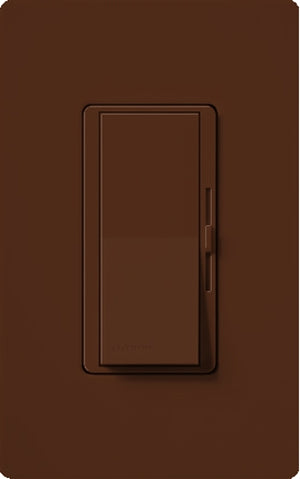 Lutron DVSCCL-153P-SI Diva Satin 600W Incandescent, 150W CFL or LED Single Pole / 3-Way Dimmer in Sienna