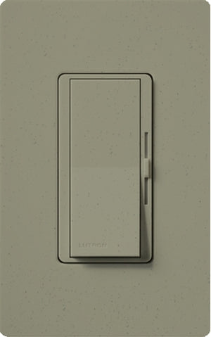 Lutron DVSCCL-253P-GB Diva Satin 600W Incandescent, 250W CFL or LED Single Pole / 3-Way Dimmer in Greenbriar