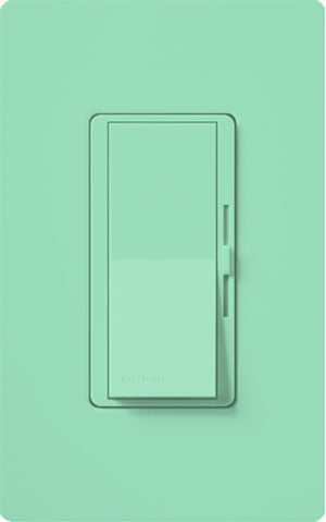 Lutron DVSCCL-253P-SG Diva Satin 600W Incandescent, 250W CFL or LED Single Pole / 3-Way Dimmer in Sea Glass