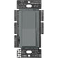 Lutron DVSCELV-303P-SL Diva Satin 300W Electronic Low Voltage 3-Way Dimmer in Slate
