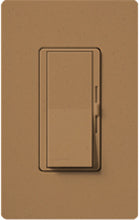 Lutron DVSCELV-303P-TC Diva Satin 300W Electronic Low Voltage 3-Way Dimmer in Terracotta