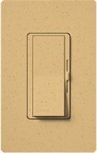 Lutron DVSCFTU-5A3P-GS Diva Satin 120V / 5A Fluorescent Tu-Wire Single Pole / 3-Way Dimmer in Goldstone