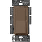 Lutron DVSCLV-103P-EP Diva Satin 1000VA, 800W Magnetic Low Voltage 3-Way Dimmer in Espresso