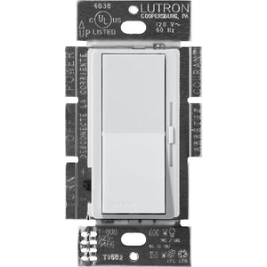 Lutron DVSCLV-103P-MI Diva Satin 1000VA, 800W Magnetic Low Voltage 3-Way Dimmer in Mist