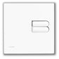 Lutron EGRX-2B-SL-WH European 2-Button Wallstation for Grafik Eye 3000 System in White