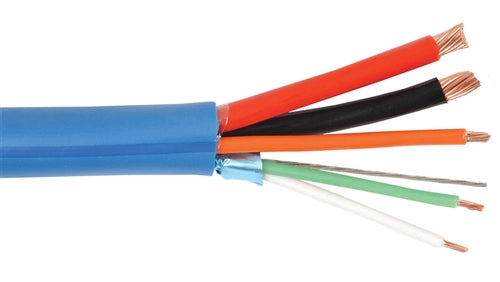 Lutron GRX-CBL-46L-500 Grafik Eye and HomeWork 500 ft Cable, 6 Conductors (Common, Power, Twisted  Wire Pair MUX Data, Sense Line, Drain Wire)