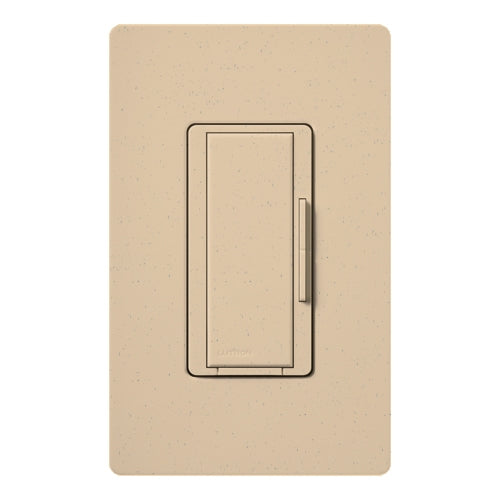 Lutron HQA-RD-BE HomeWorks QS RF Maestro 120V Companion Remote Dimmer for Multi-Location Installations, Matte Finish, Beige