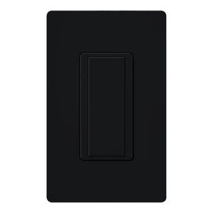Lutron HQA-RS-277-BL HomeWorks QS RF Maestro 277V Companion Remote Switch for Use With -8S-DV Only, Matte Finish, Black