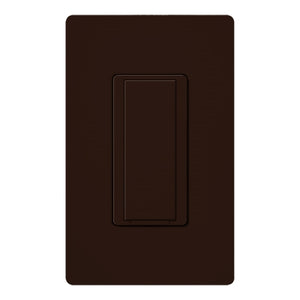 Lutron HQA-RS-277-BR HomeWorks QS RF Maestro 277V Companion Remote Switch for Use With -8S-DV Only, Matte Finish, Brown