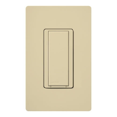 Lutron HQA-RS-277-IV HomeWorks QS RF Maestro 277V Companion Remote Switch for Use With -8S-DV Only, Matte Finish, Ivory