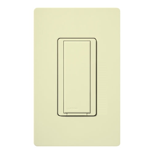Lutron HQD-RS-AL HomeWorks QS Remote Switch for Multi-Location Installations, in Almond