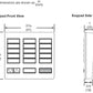 Lutron HQR-T10RL-SW HomeWorks QS RF seeTouch 10-Button with Master On/Off and Raise/Lower Tabletop Keypad, Snow