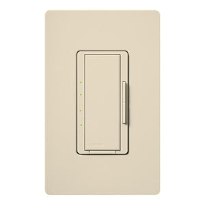 Lutron HQRA-2ANF-BE HomeWorks QS RF Maestro 2A Fan Speed Control, Matte Finish, Beige