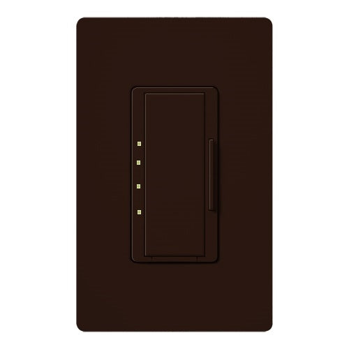 Lutron HQRA-2ANF-BR HomeWorks QS RF Maestro 2A Fan Speed Control, Matte Finish, Brown