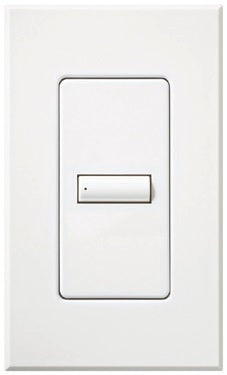 Lutron HQWA-W1BI-BE HomeWorks QS Wired seeTouch Architectural 1-Button Keypad, Insert Style, Matte Finish, in Beige