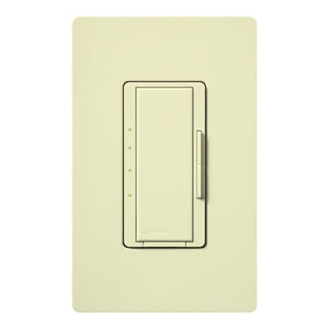 Lutron HWA-2ANF-AL HomeWorks QS Wired Maestro 2A Neutral Fan Speed Control, Matte Finish, Almond