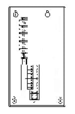 Lutron HWBP-2S-15-120L3 HomeWorks QS Control Panel with Breaker, 2-Module, Standard Breakers, 1-Phase, 3-Wire, 15 A 120/240V
