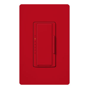 Lutron HWD-10ND-HT HomeWorks QS Wired Maestro 150W LED or 1000W Incandescent or 800W Magnetic Low Voltage Single Pole / Multi Location Dimmer, Neutral Wire Required, in Hot