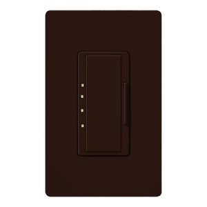 Lutron HWD-2ANF-BR HomeWorks QS Wired Maestro 2A Neutral Fan Speed Control, Neutral Wire Required, in Brown